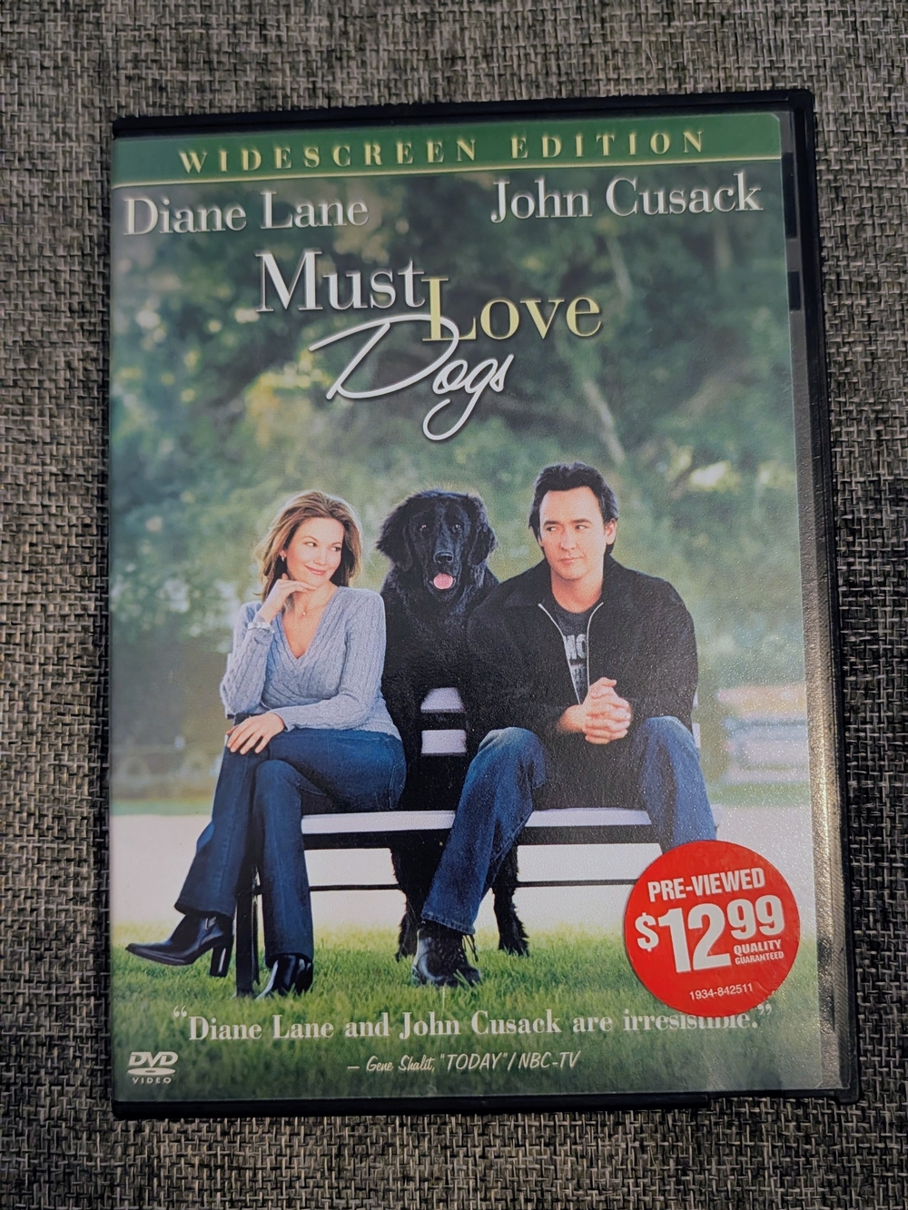 Must Love Dogs DVD Widescreen Edition Movie